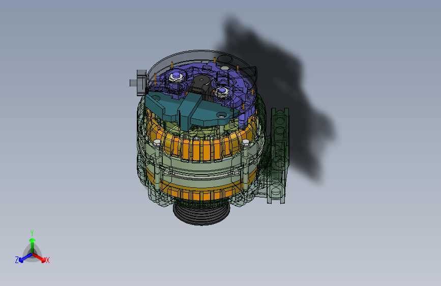 小型直流发电机
