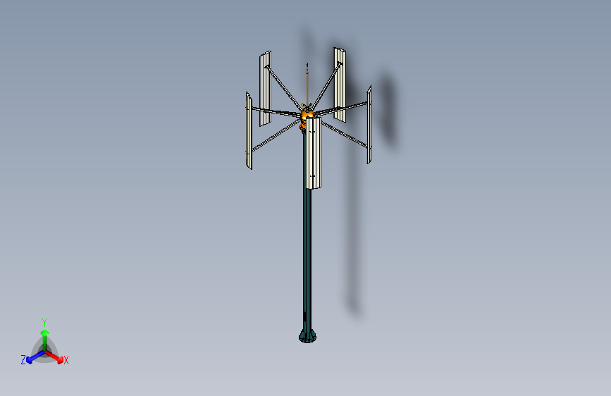 新型2KW风力发电机