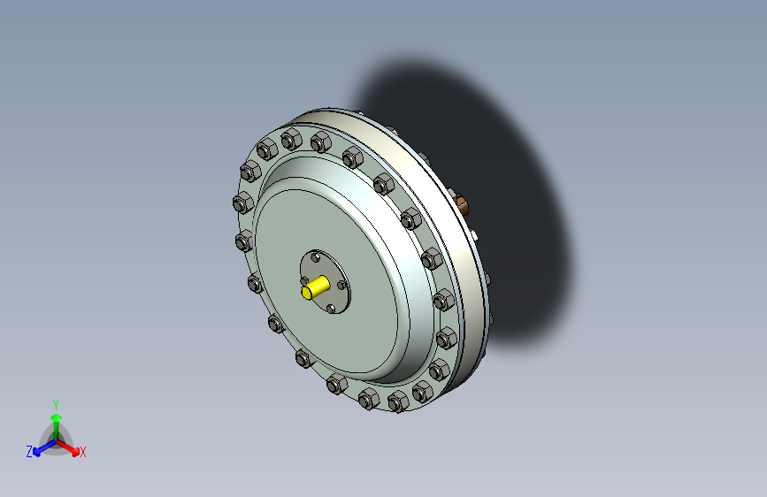 行星齿轮传动机构图纸