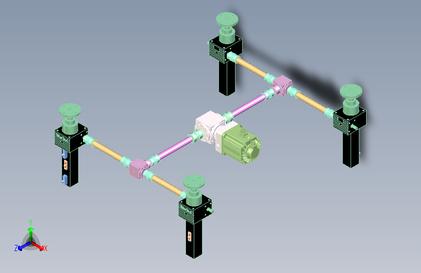 四柱同步顶升机