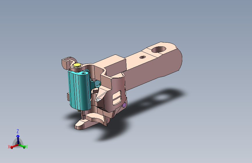 17型车钩钩头=车钩缓冲器=1442927