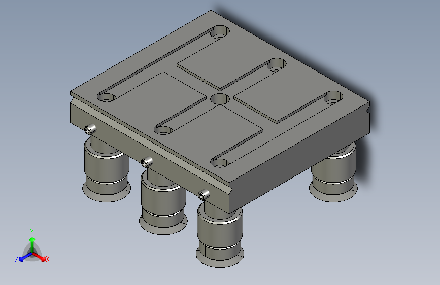 平台固定架组合模型图--407581--15