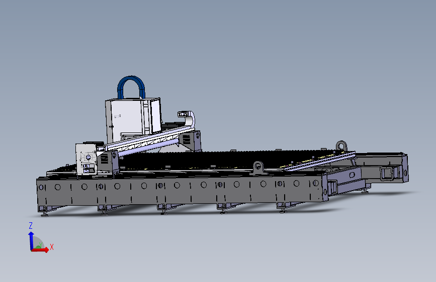 W4025激光切板机
