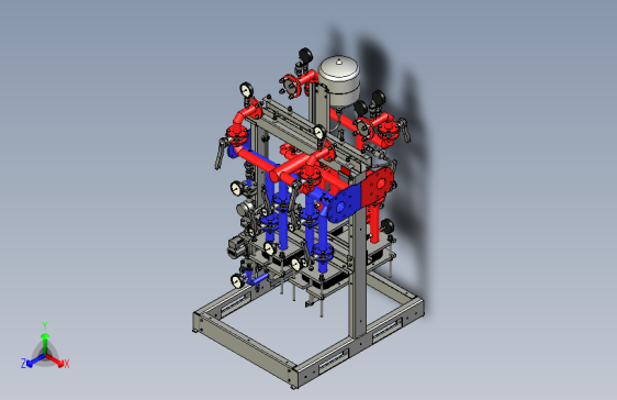 多回路流体控制与换热系统