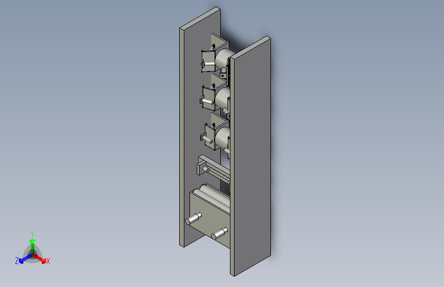 一种车门玻璃滑道辊轧成型装置