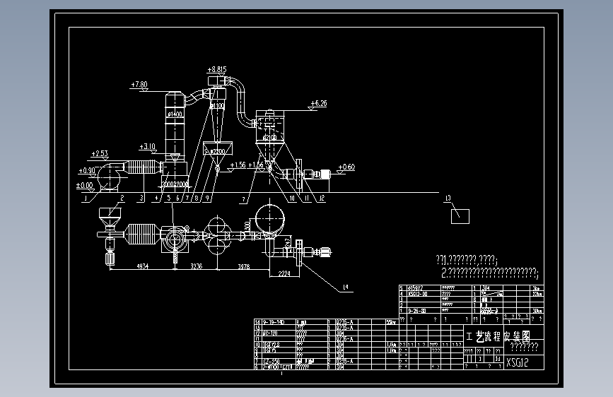 XSG12旋转闪蒸干燥机