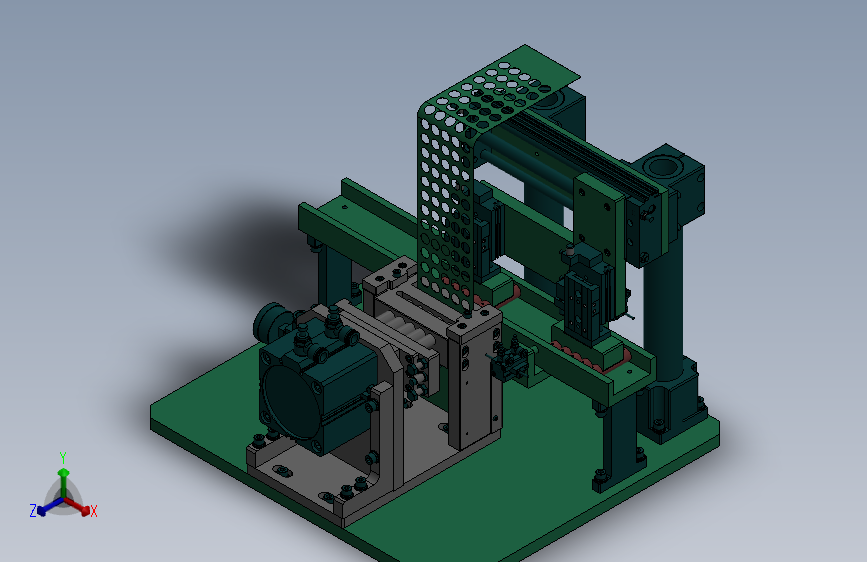 圆柱电池贴青稞纸机构