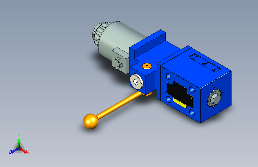 4WEMM10-3XJ电磁手动换向阀（二位阀电磁铁在B端）