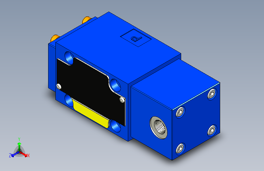 4WH6-5XJ液控换向阀（二位阀，操纵盖在A端）