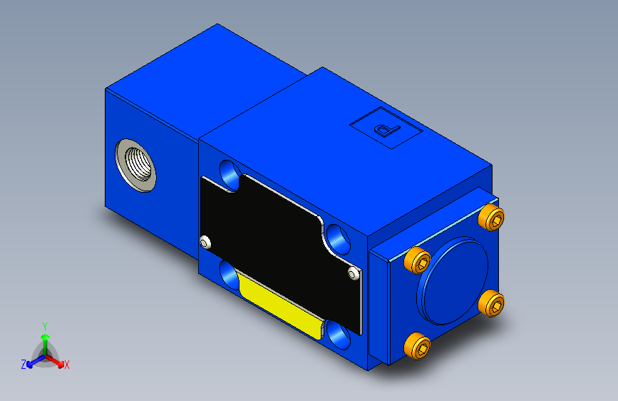 4WH6-5XJ液控换向阀（二位阀，操纵盖在B端）