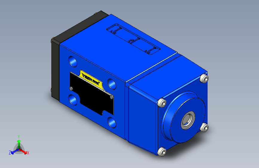 4WHD10D-3XJ液控换向阀（二位，操纵杆在A端）