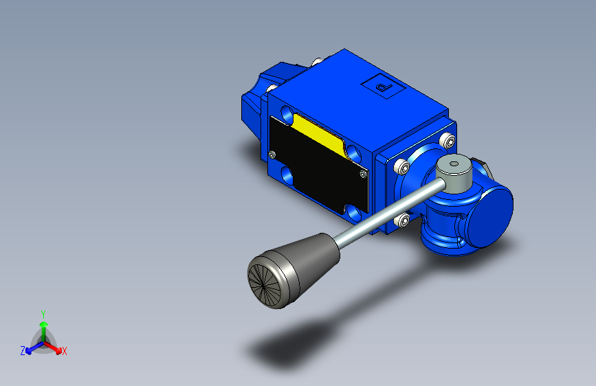 4WMM6-5XJ手动换向阀（操纵杆在A端）