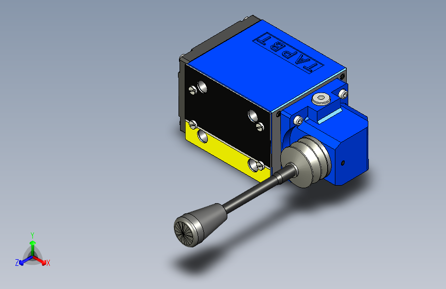 4WMM10-1XJ-F手动换向阀（三位阀带定位）