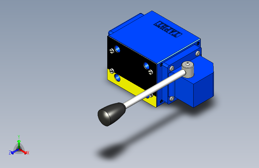 4WMM10-1XJ手动换向阀（三位阀复位）
