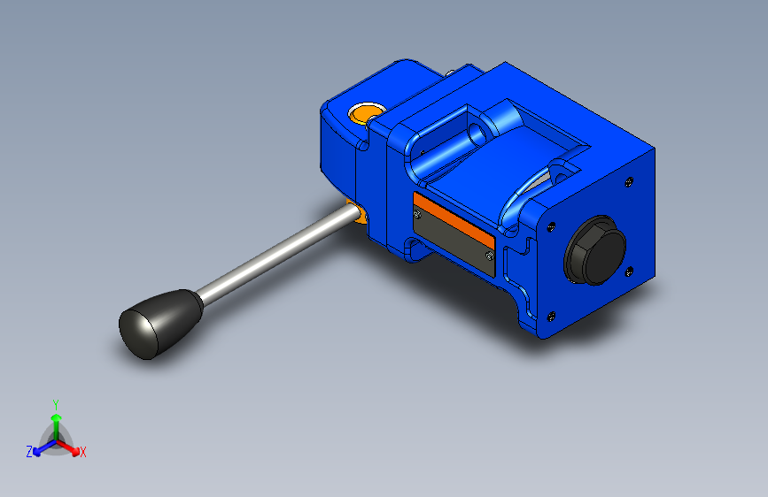4WMM10-5XJ手动换向阀（操纵杆在B端）