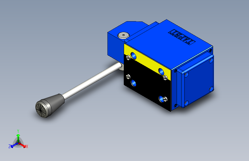 4WMM10B（Y）-1XJ手动换向阀（复位二位阀）
