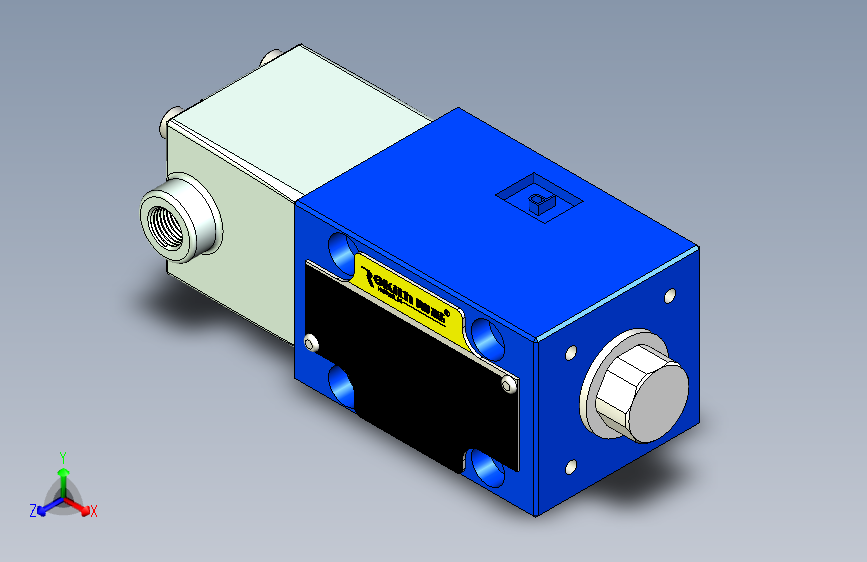 4WP6-6XJ气控换向阀（二位阀，操纵杆在B端）