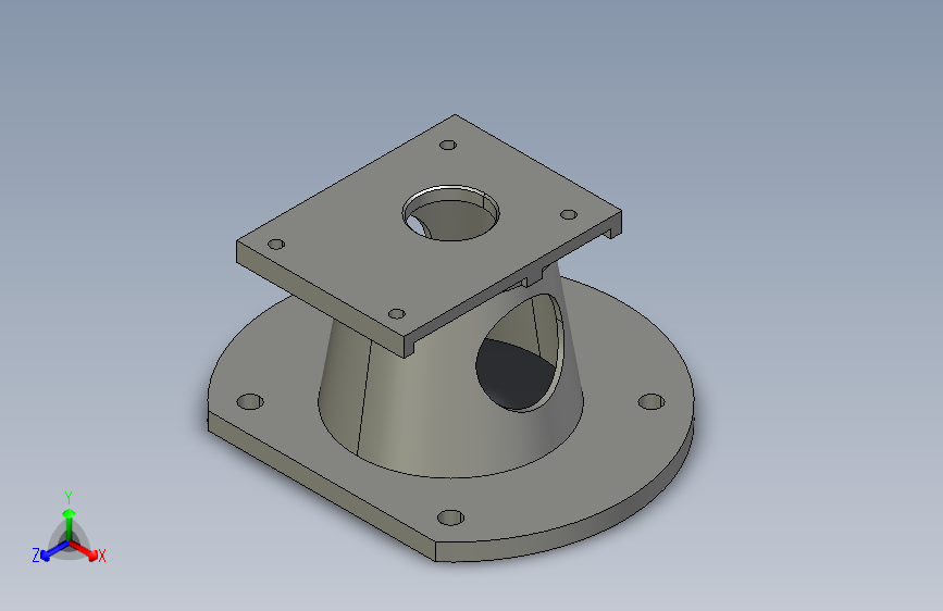 钟形罩PK200-105-38-70x100-4xM8-W-切边