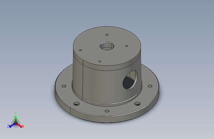 钟形罩PK200-110-25.4-52.4x71.9-4xM6-L