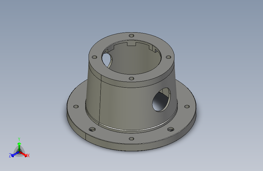 钟形罩PK350-187-160-200-4xM16-45°-L