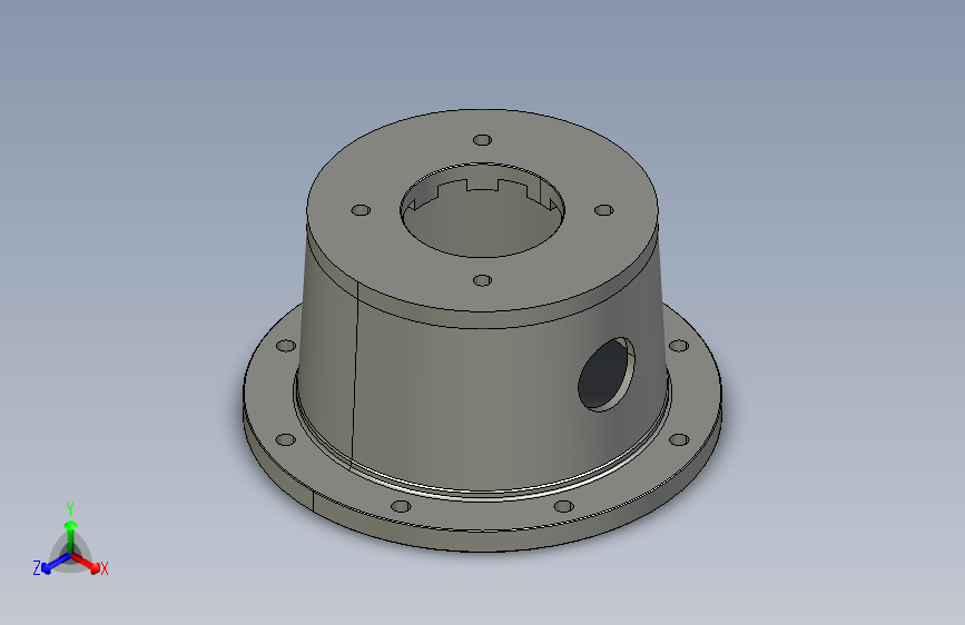 钟形罩PK450-235-152.4-161.6x161.6-4xM20-W