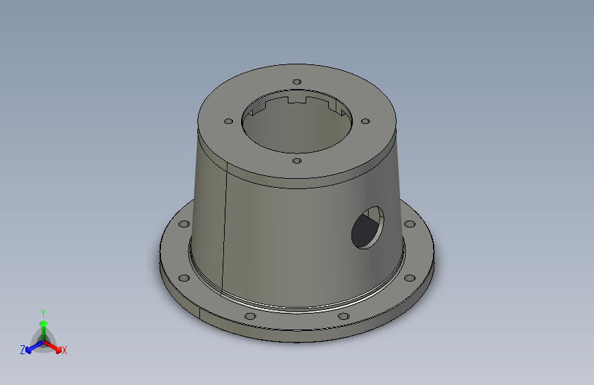 钟形罩PK450-285-180-224-4xM16-45°-W