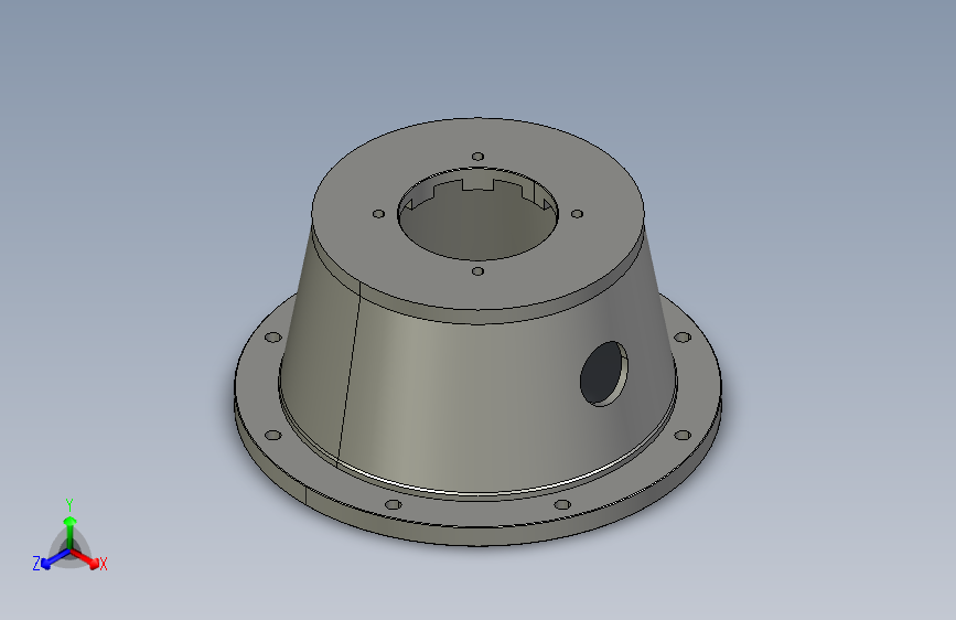 钟形罩PK550-265-180-224-4xM16-45°-W