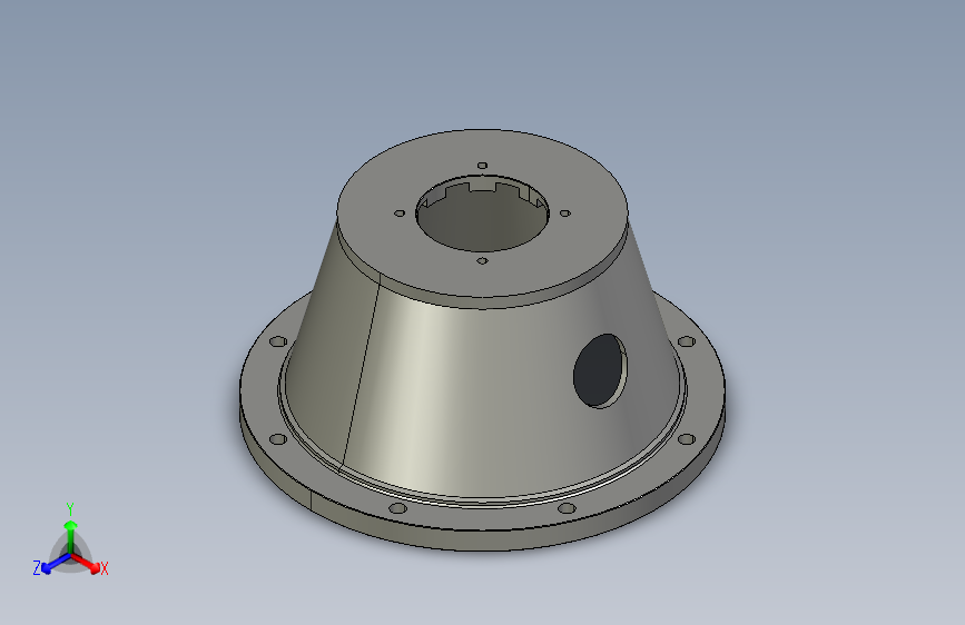 钟形罩PK660-330-180-224-4xM16-45°-W