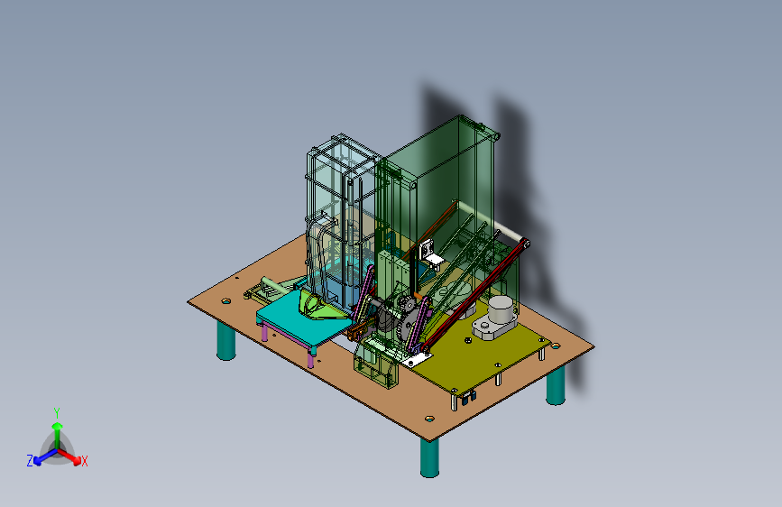 国外小型全自动卷烟机构图纸