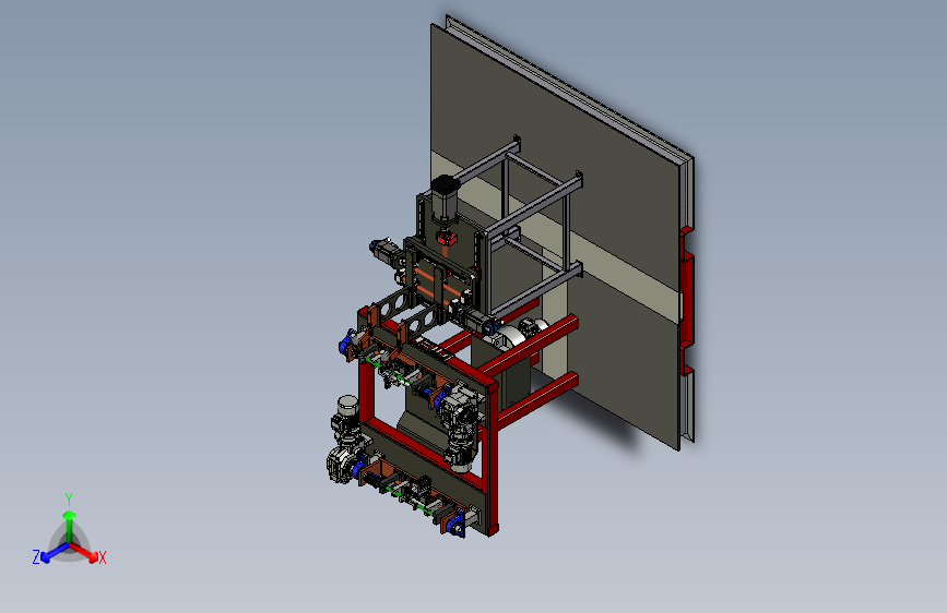 焊接管架焊接机