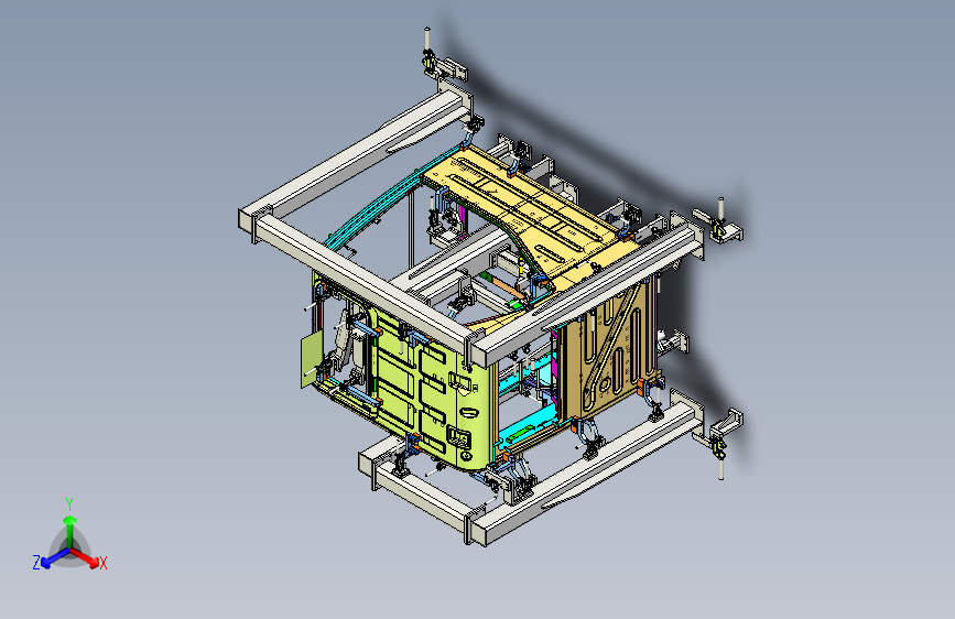 驾驶舱焊接夹具