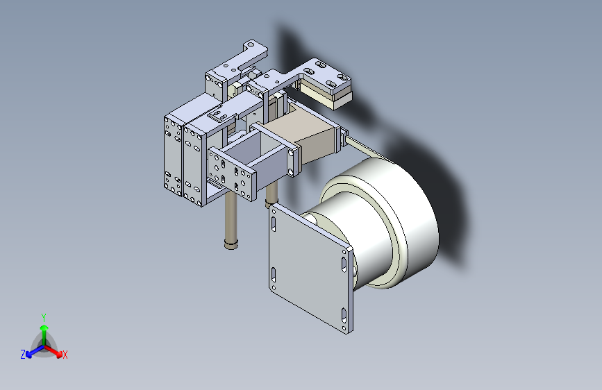 接地端子振动盘送料分料结构图