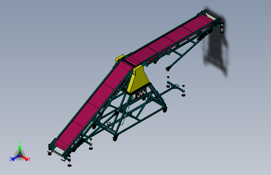 可调节带式输送机