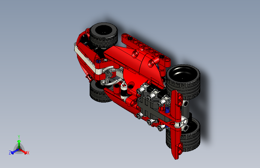 拼装玩具车模型