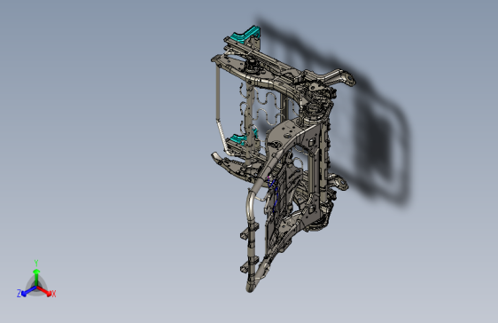 汽车座椅骨架、结构框架
