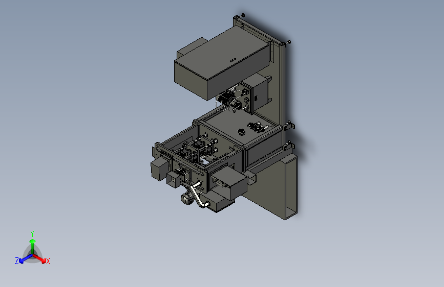 凸轮轴压装检漏机总装图