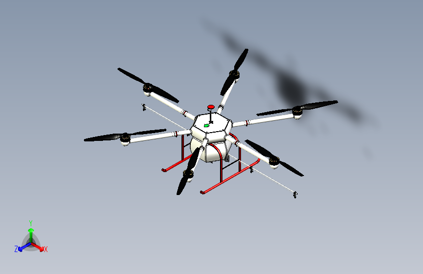 旋翼植保机 无人机