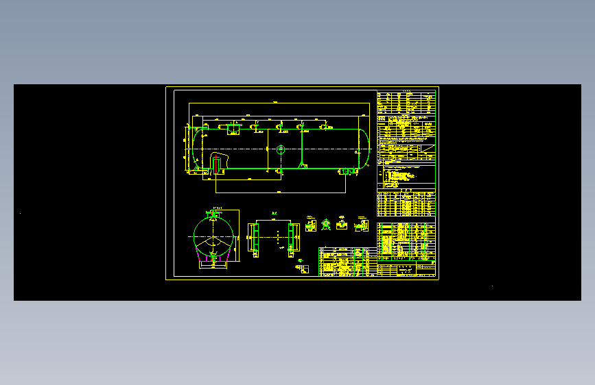 20立方米卧式液氨储罐