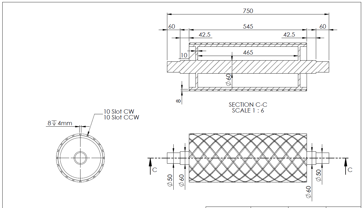 滚筒式皮带输送机