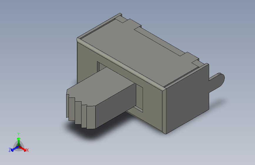 SS-12F02-G090 1P2T 印刷电路板 插件 滑动开关