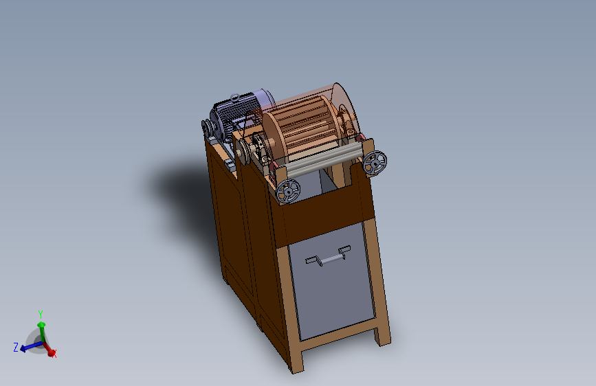 香蕉纤维提取机设计