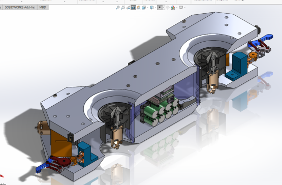5自由度水下航行器