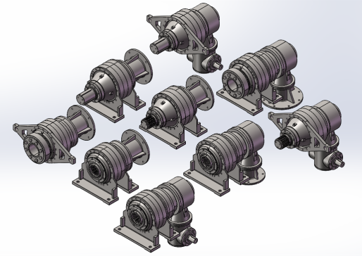 429系列行星减速机 9款
