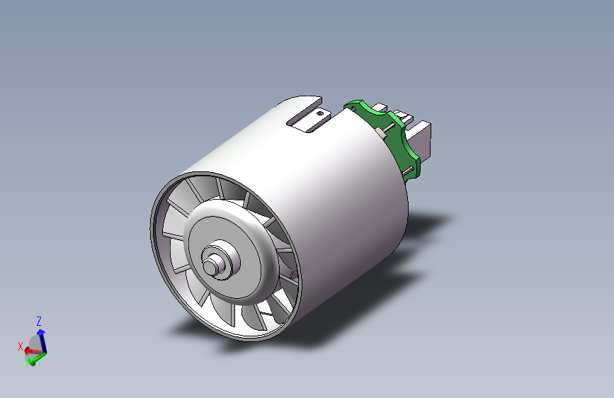 超高转速直流无刷风筒电机