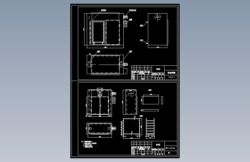 非标热风循环烘箱