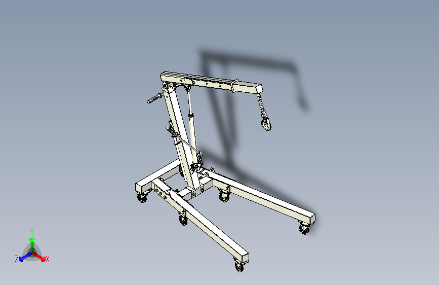小型液压移动式吊机