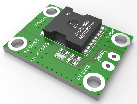 MOSFET HYG012N03 (100A)电路板