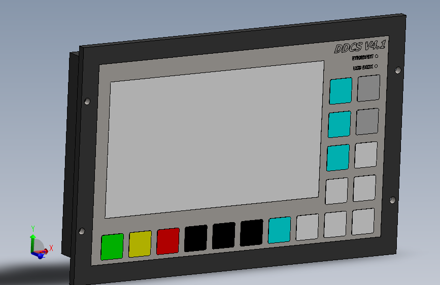 DDCS V4.1 四轴控制面板
