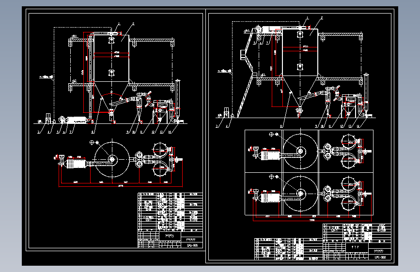 LPG-800离心喷雾干燥机