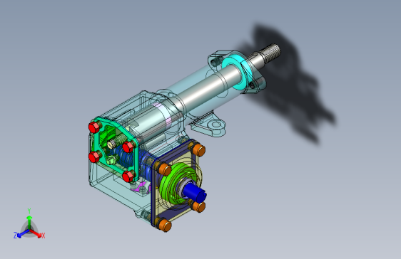 循环球式转向器